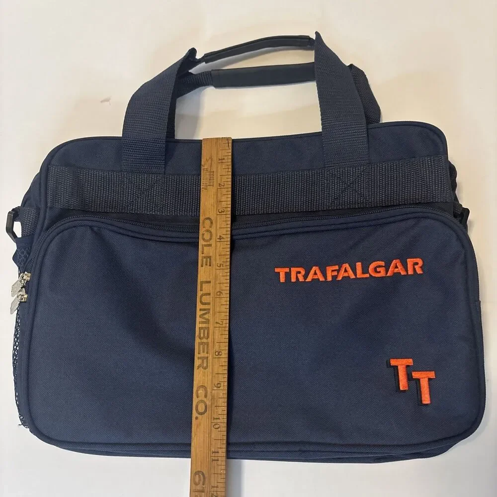 Vintage 80's Trafalgar Travel Messenger Bag